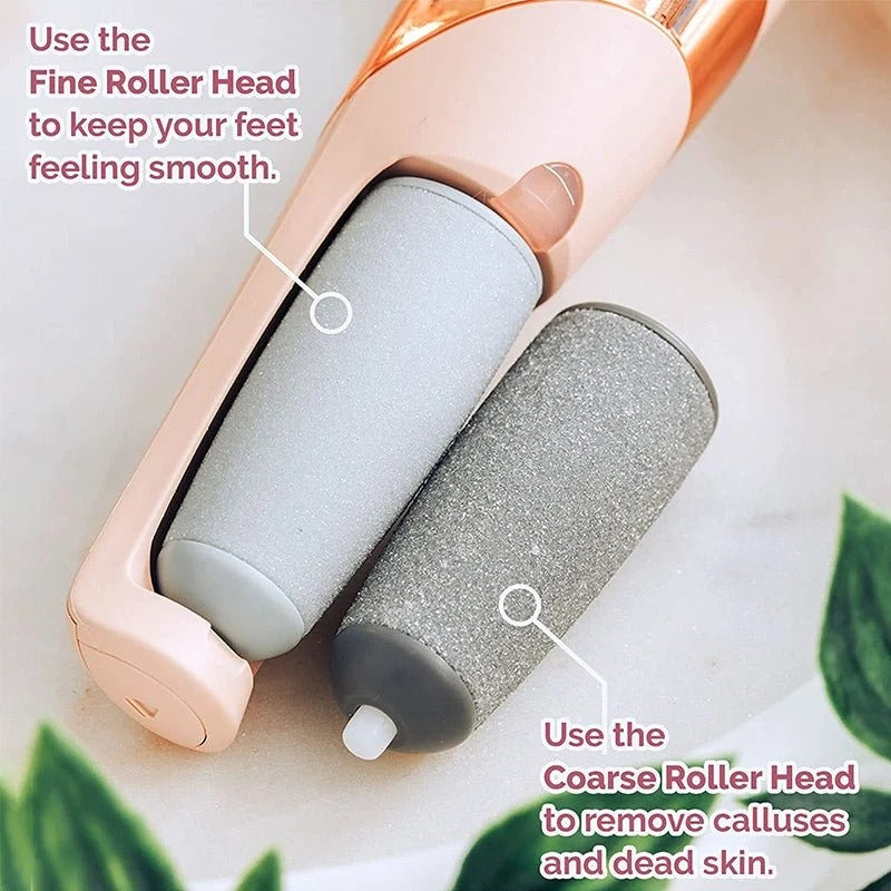Rechargeable Electric Foot Callus Remover – 2-Speed Pedicure Foot File